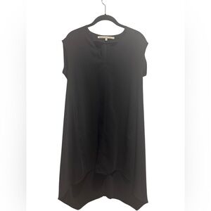 Rachel Rachel Roy Black Asymmetrical Hem Dress - XS